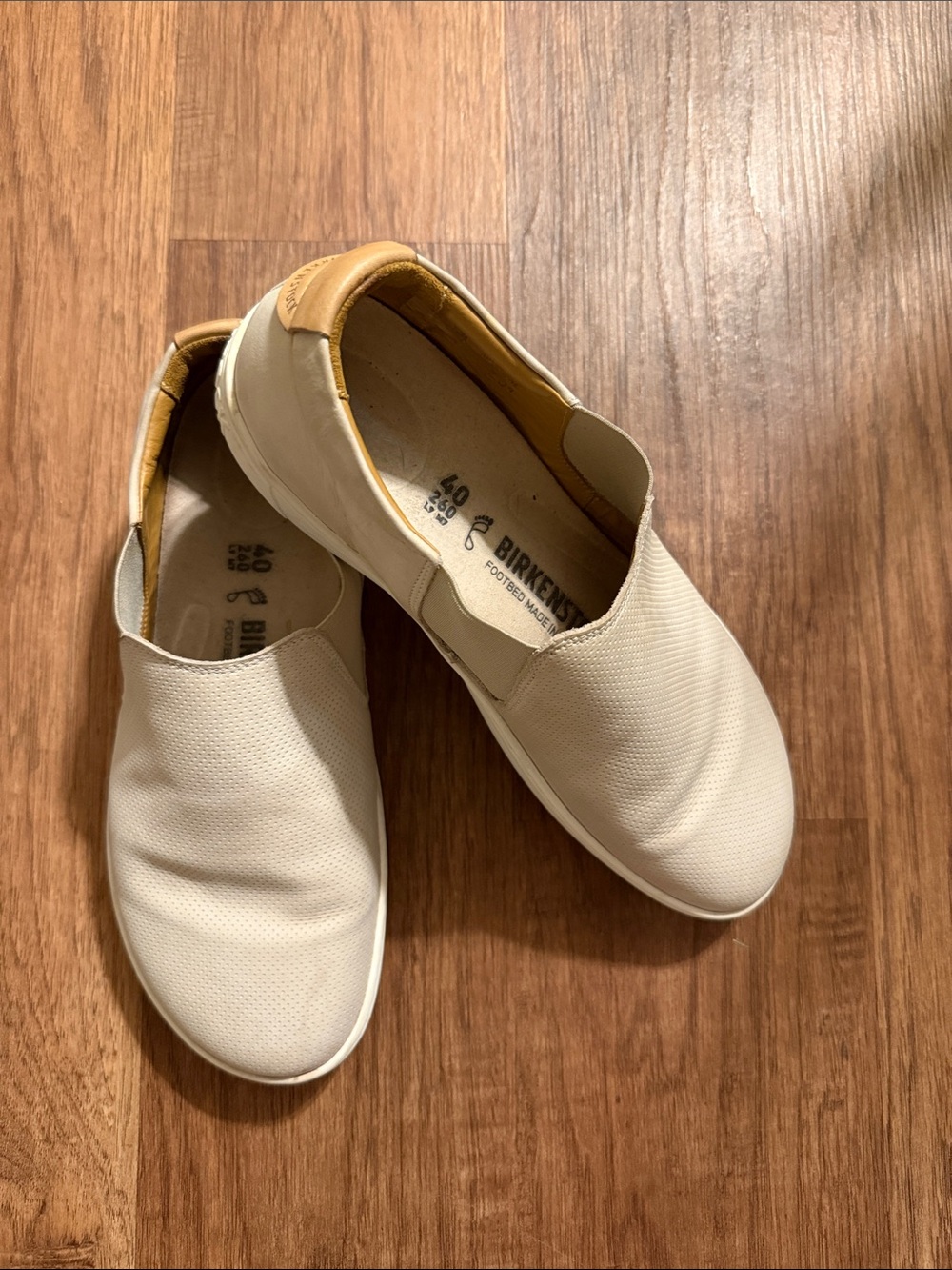 Birkenstock Beige Oswego Slip-On Casual Sneakers